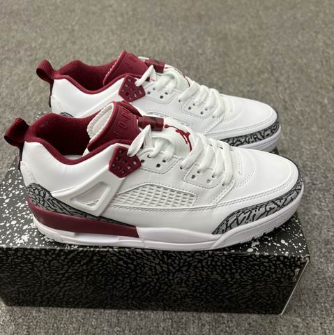 Air Jordan 3.5 Spizike Low Men's Basketball Shoes White Wine Grey-77